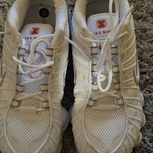 Nike Shox White Sneakers